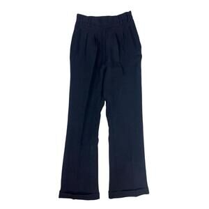 Maison Margiela Pleated Dress Pants Navy Size 26x30